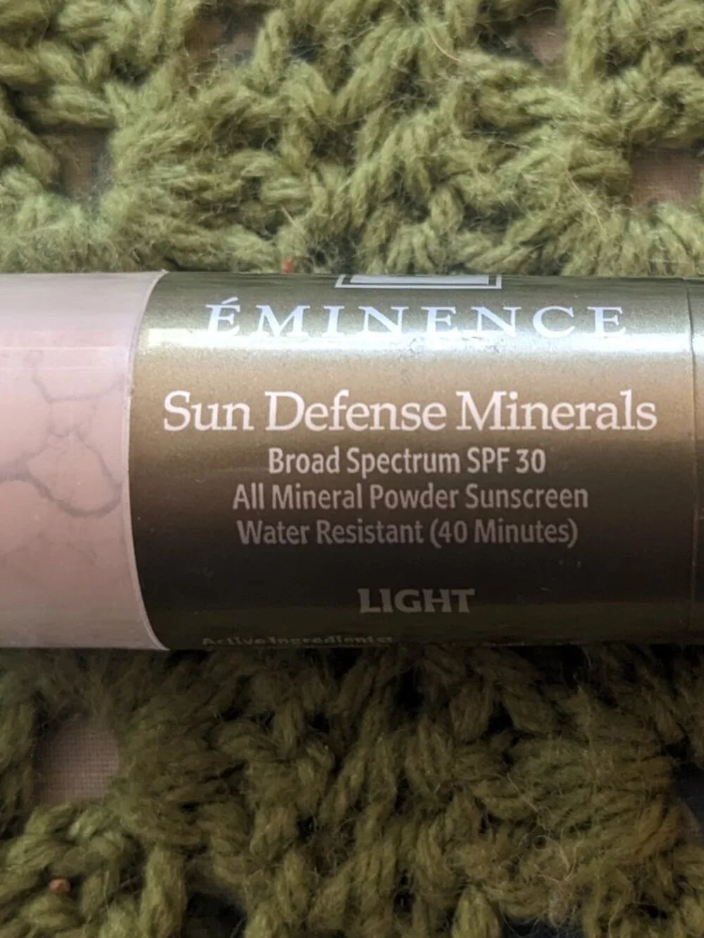Eminence Sun Defense Minerals Light - never used